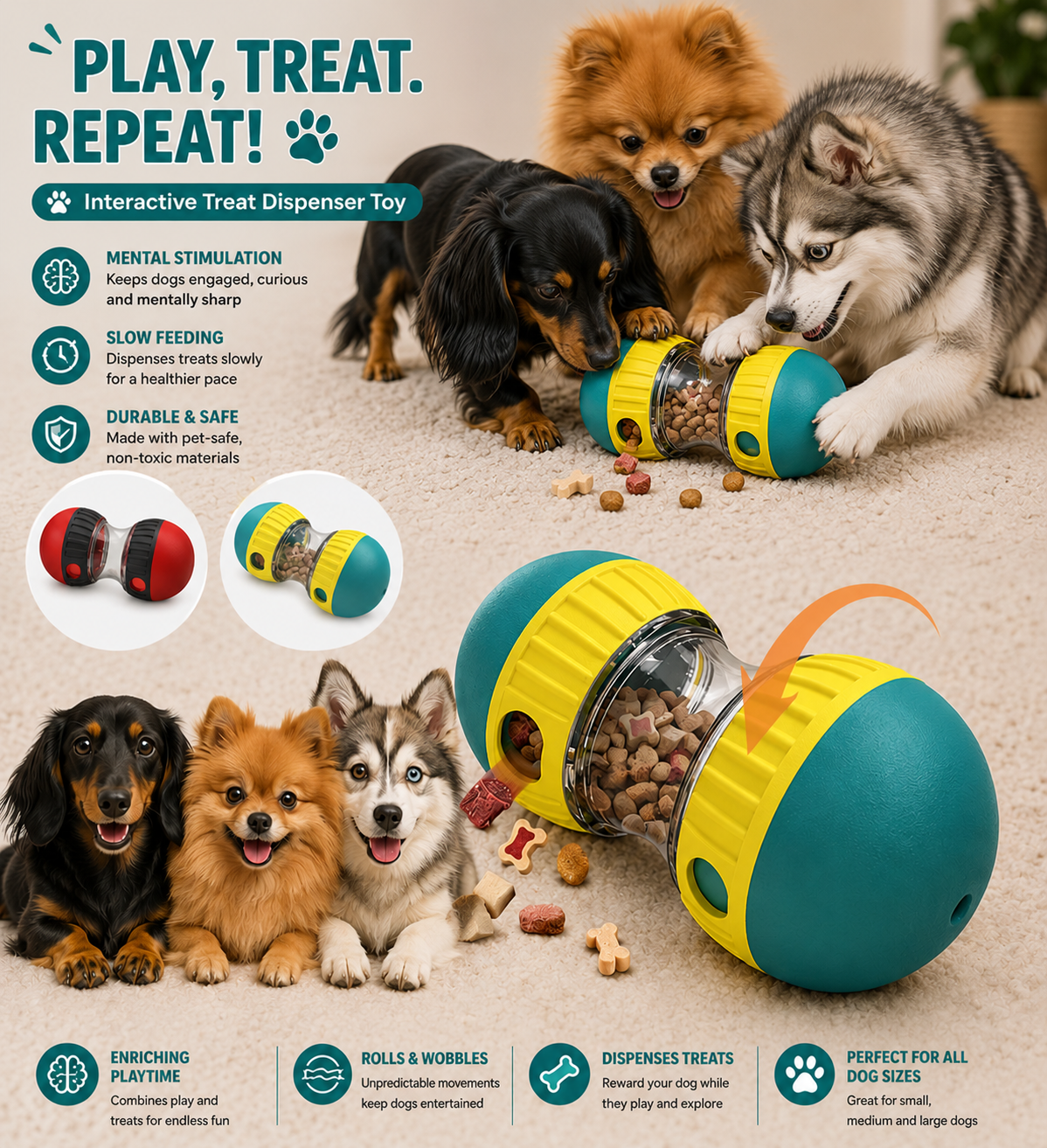 Treat Dispensing Puzzle